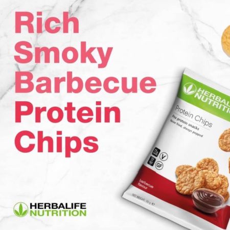 herbalife protein chips barbecue flavor